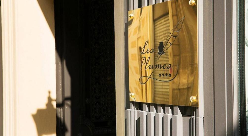 Les Plumes Hotel Paris Bagian luar foto